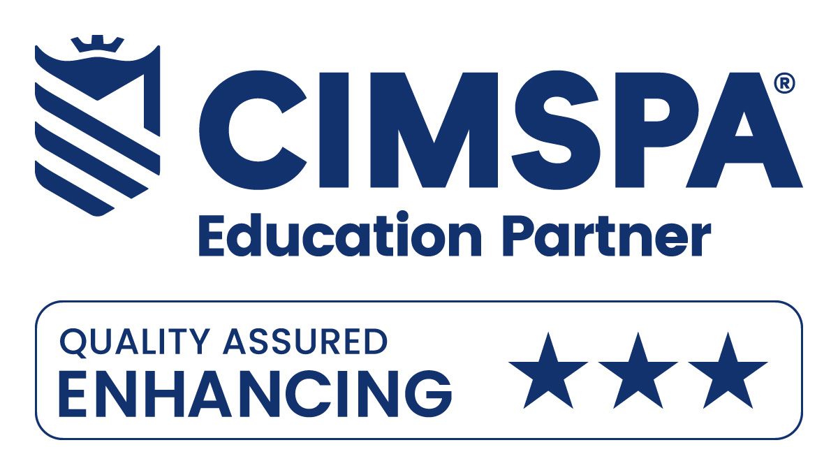CIMSPA Quality Assurance Logo 3-star Enhancing NAVY